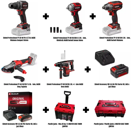 Einhell Profesyonel Makine Seti Kprof Set 008