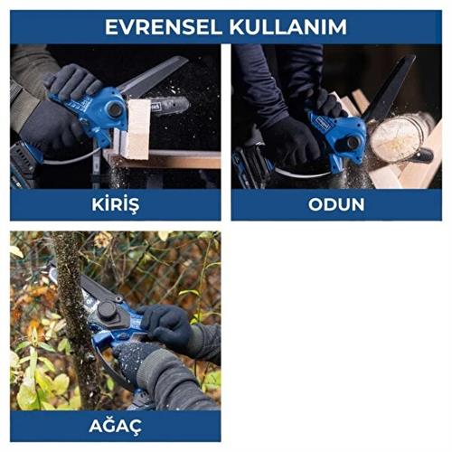 Scheppach BC-PS150-X-SETS  Akülü Budama Testeresi 5910310400