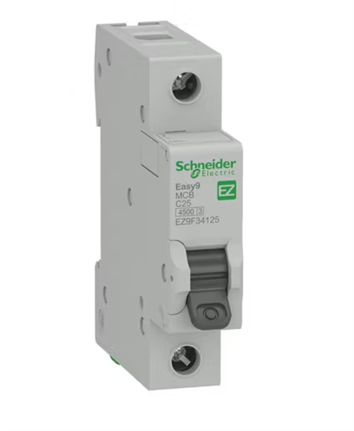 Schneider Monofaze Otomatik Sigorta 1P C 25A 4,5KA EZ9F34125