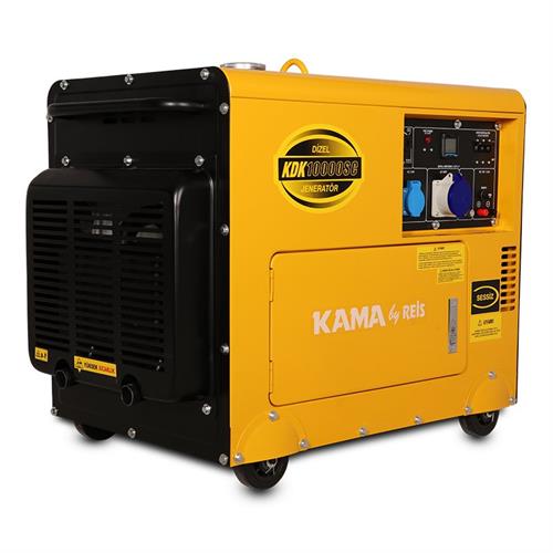 Kama KDK10000SC 8.5 KVA Monofaze Marşlı Dizel Jeneratör
