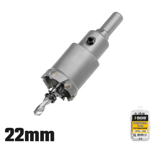 Sgs Tct Metal Panç Delme 22 mm SGS2663Pançlar
