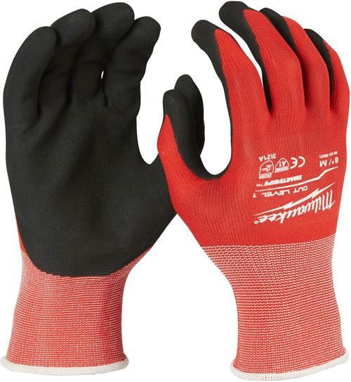 Milwaukee 1.Derece Kesik Korumalı Nitril Eldiven S/7 4932479712