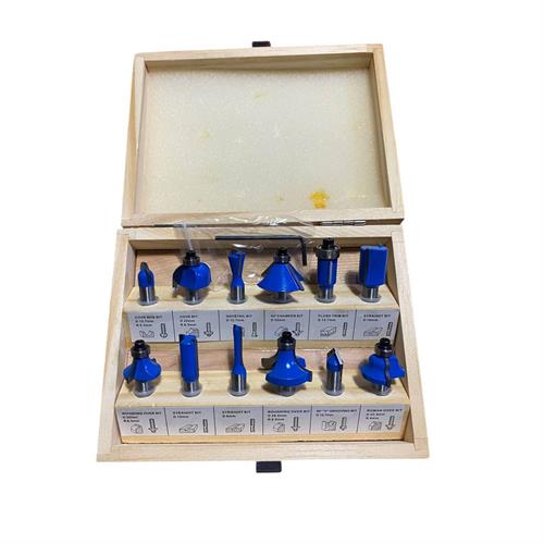 Topshop Th03039 Freze Bıçağı Seti 8 MM 12 Parça 