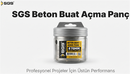 Sgs Beton Buat Açma Panç 70 mm SGS1933