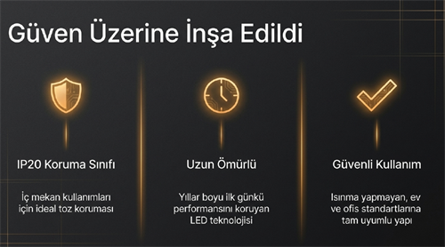 Cata Çubuk Led Aplik 12w Siyah Kasa Günışığı CT-5211