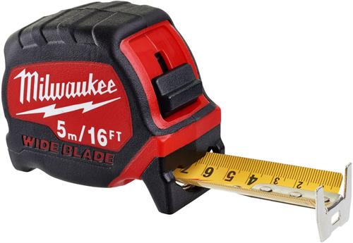 Milwaukee Premium Geniş Bıçak Şerit Metre 5M /16FT 4932471817 