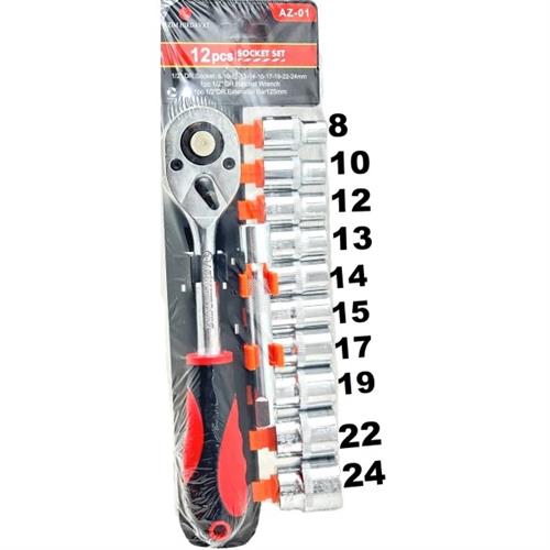 Azim AZ-01 Cırcır Kollu Lokma Takımı 12 Parça
