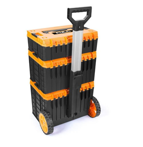 Full 3 Katlı Tekerlekli Takım ÇantasıI CASE3KTC