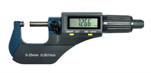 Bts Dijital Mikrometre 0-25 mm BTS03106