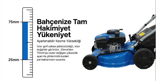 Factor Benzinli Çim Biçme Makinası İtmeli 40 CM UME40