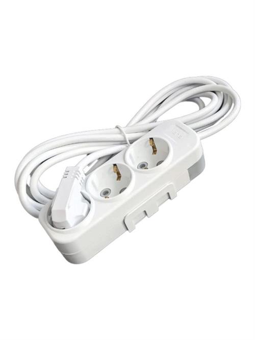 Elbi Myra Üçlü Çocuk Korumalı Topraklı Grup Priz 3 MT