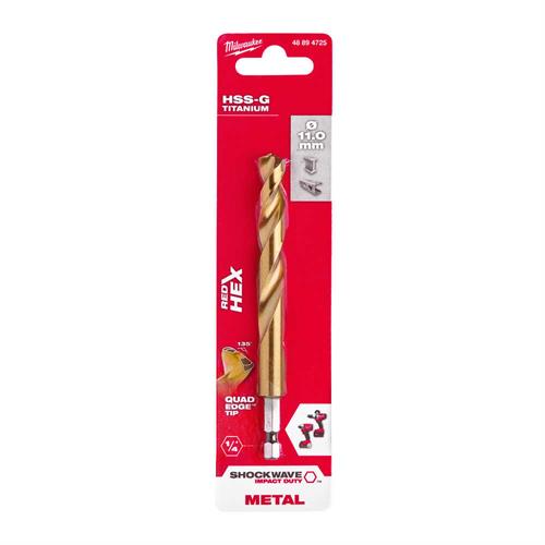 Milwaukee 11X125 HSS-G MM Hex Girişli Metal Matkap Ucu 48894725