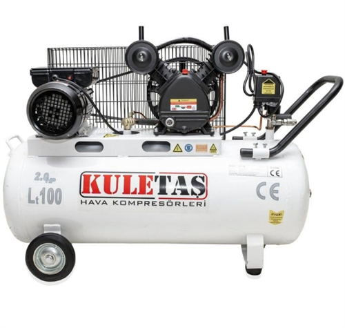Kuletaş Hava Kompresörü 100 Lt 2 Hp 220V KLTŞ-100Y