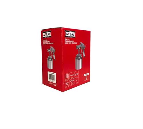 Atlas ATW-77S20 Yüksek Basınçlı Havalı Boya Tabancası 2.0 Nozul