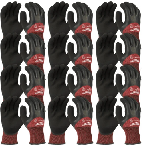 Milwaukee 3.Derece Kesik Korumalı Nitril Eldiven 11/XXL PK(12) 4932479015