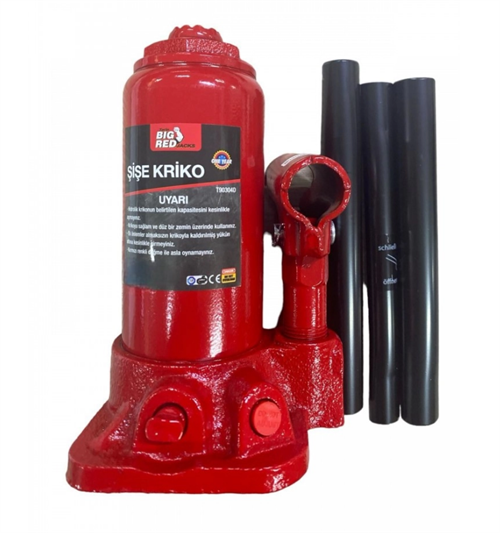 Bigred  Şişe Kriko 3 Ton Plastik Çantalı T90304D