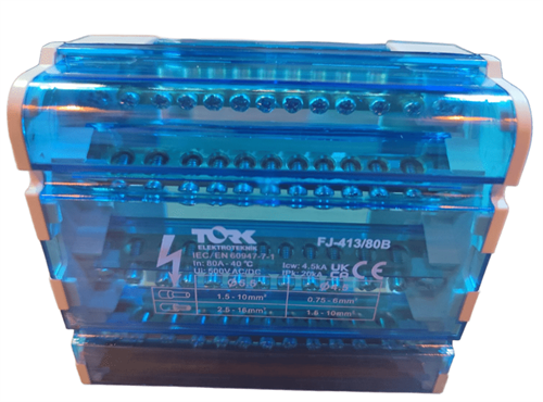 Tork 13 Delik 4 Kutup Dağıtıcı Ünite 80A FJ-413/80B