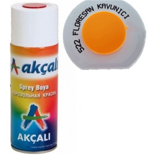 Akçalı Sprey Boya 400 ML Floresan Kavuniçi 522