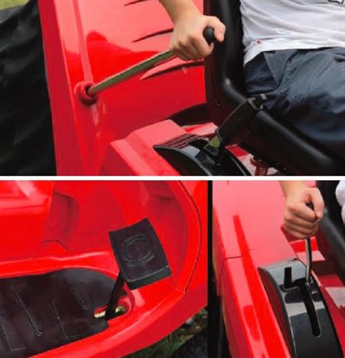 BENZİNLİ ÇİM BİÇME TRAKTÖRÜ 17.5 Hp