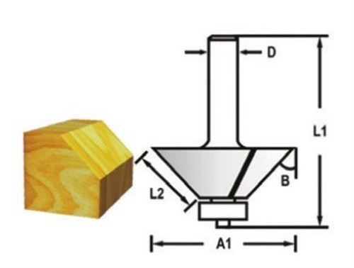 FREZE BIÇAĞI 12x29 mm
