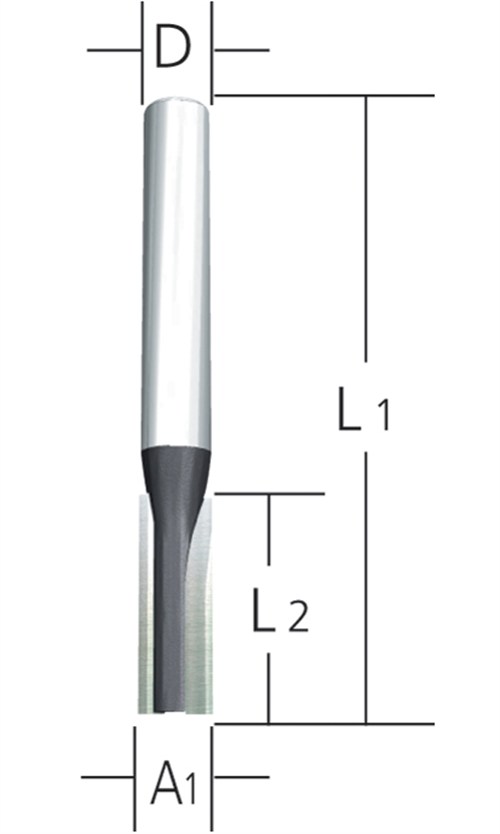 FREZE BIÇAĞI 6x20 mm