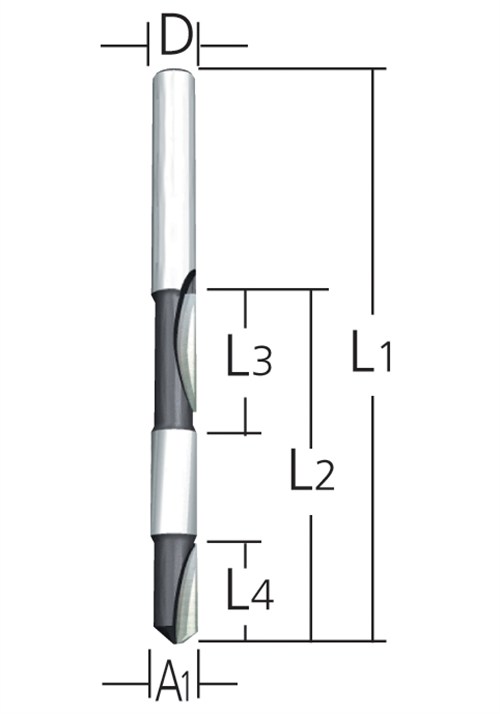 FREZE BIÇAĞI 6x6 mm