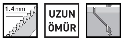 KILIÇ TESTERE BIÇAĞI 150 mm