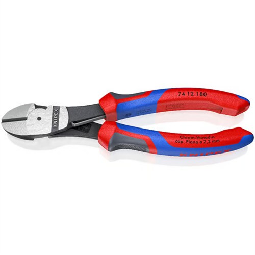KNIPEX 74 12 180 AĞIR TİP YAN KESKİ