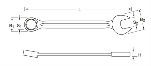 KOMBİNE ANAHTAR 22 mm
