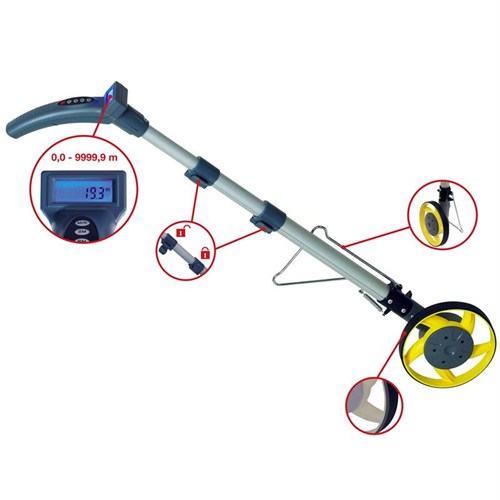 LCD EKRANLI DİJİTAL TUR METRESİ