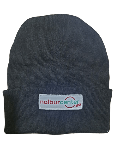 Nalburcenter Logolu Bere Siyah