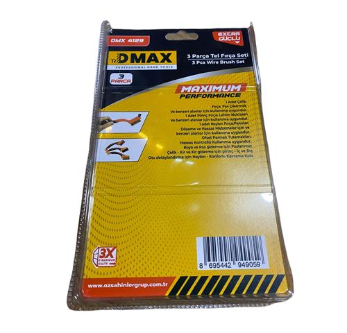 Dmax 4129 3 Parça Tel Fırça