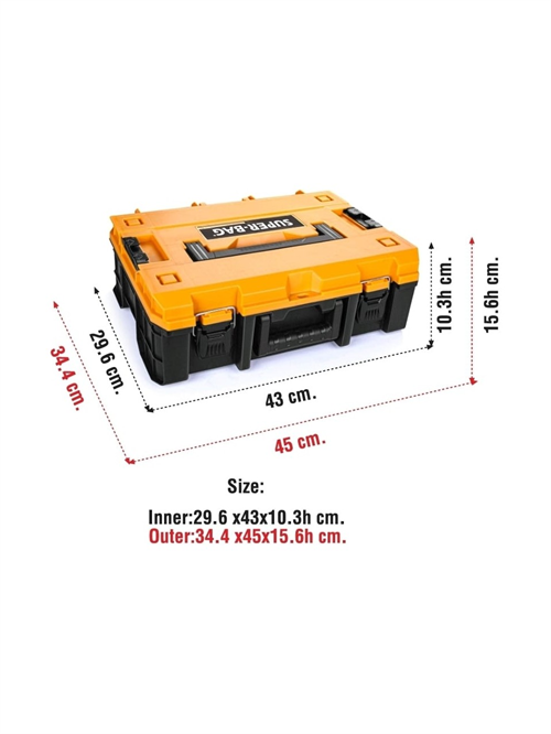 Super-Bag S-Master Case Takım Çantası Süngerli Asr-6032