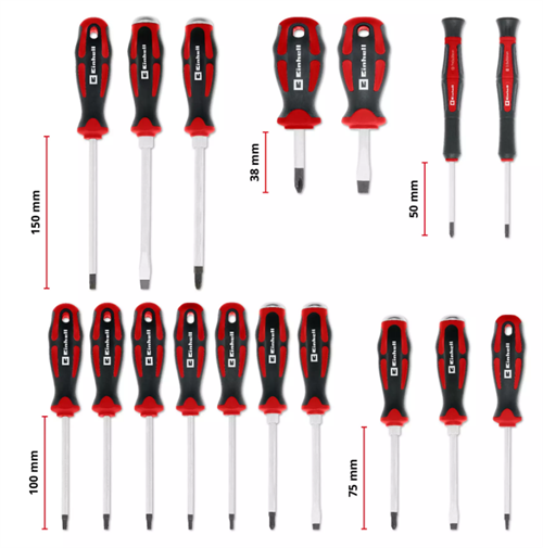 Einhell Tornavida Set 17 Parça 370525