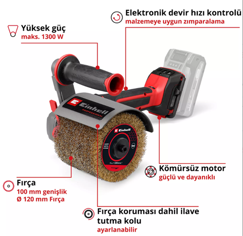 Einhell TP-BR 18/32 Lİ BL Solo Fırça Zımpara 4468000
