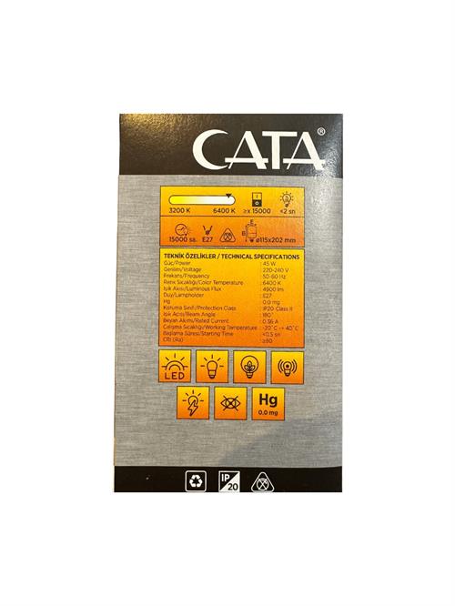 Cata Torch Led Ampul 45 W Beyaz CT-4242