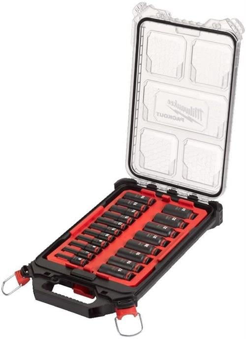 Milwaukee Packout Derin Darbeli Lokma Seti 19 Parça 4932480946