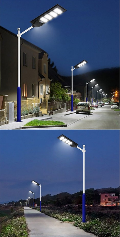 ACK 120W Led Solar Sokak Armatürü 6500K Beyaz AT42-09131