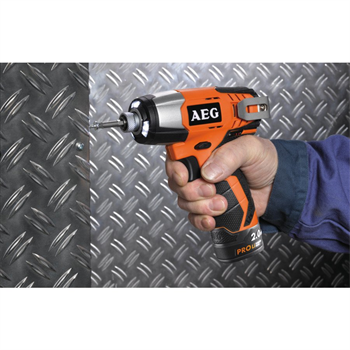 AEG BSS 12 C LI Akülü Darbeli Vidalama 2.0 Ah (2 Akü)