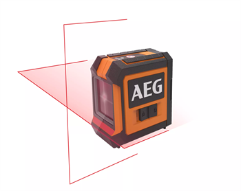 Aeg Kırmızı Çizgili Lazer Metre CLR215-B