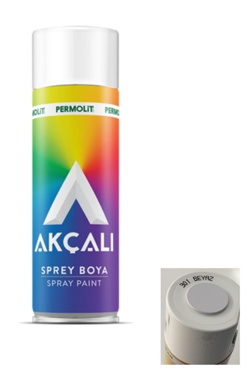 Akçalı Sprey Boya 400 Ml Beyaz