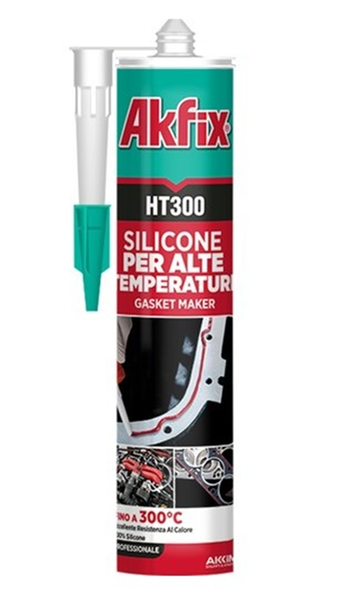 Akfix HT300 Yüksek Isı Silikonu 310 Ml Kırmızı