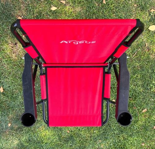 Argeus Rest Katlanabilir Kamp Sandalyesi Kırmızı