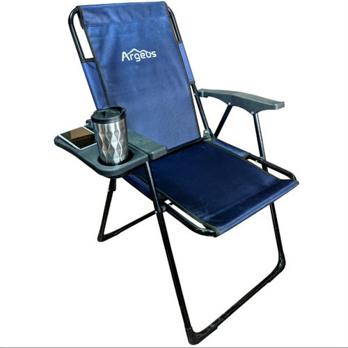 Argeus Takmalı Bardaklıklı Katlanabilir Kamp Koltuğu Akıllı Desk 