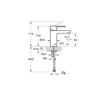 Artema Fold S Lavabo Bataryası A42532