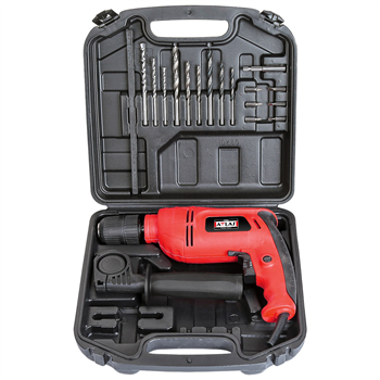 Attlas Atm 810 Darbeli Matkap 16 Parça Uç Setli Çantalı