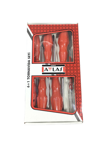Attlas Tornavida Takımı 6+1 Ht1101 (Kontrol Kalemli)