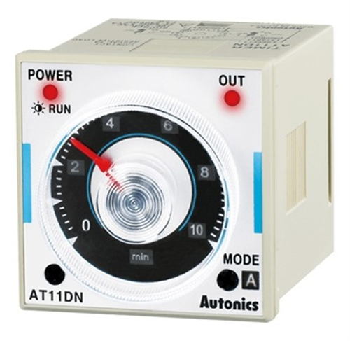 Autonics AT11DN 100-240VAC 50-60Hz / 24-24VDC Çok İşlevli Analog Zamanlayıcı