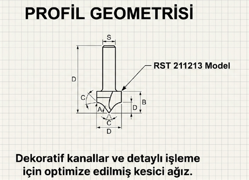 Motif Bıçağı D:12.7 S:12 211213 Resiste