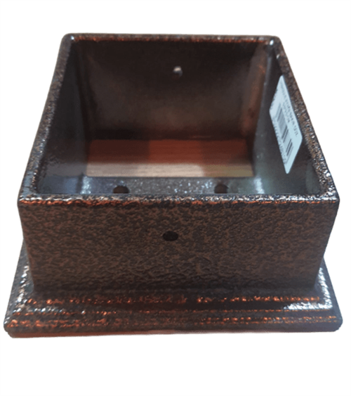 Pergüle Ayağı Döküm Bakır Renk 9.5CM X 9.5CM